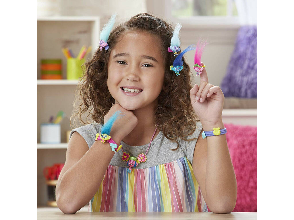 Trolls World Tour Set di Bigiotteria Mini Ballerini Hasbro E8283