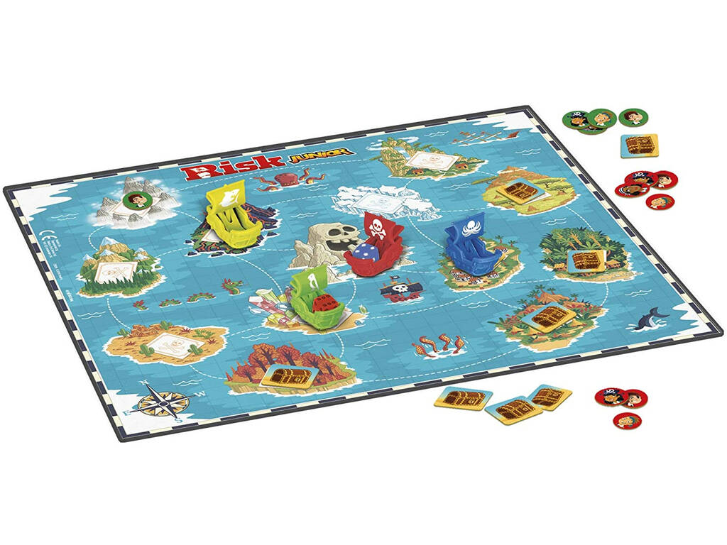 Juego Mesa Risk Junior Hasbro E6936