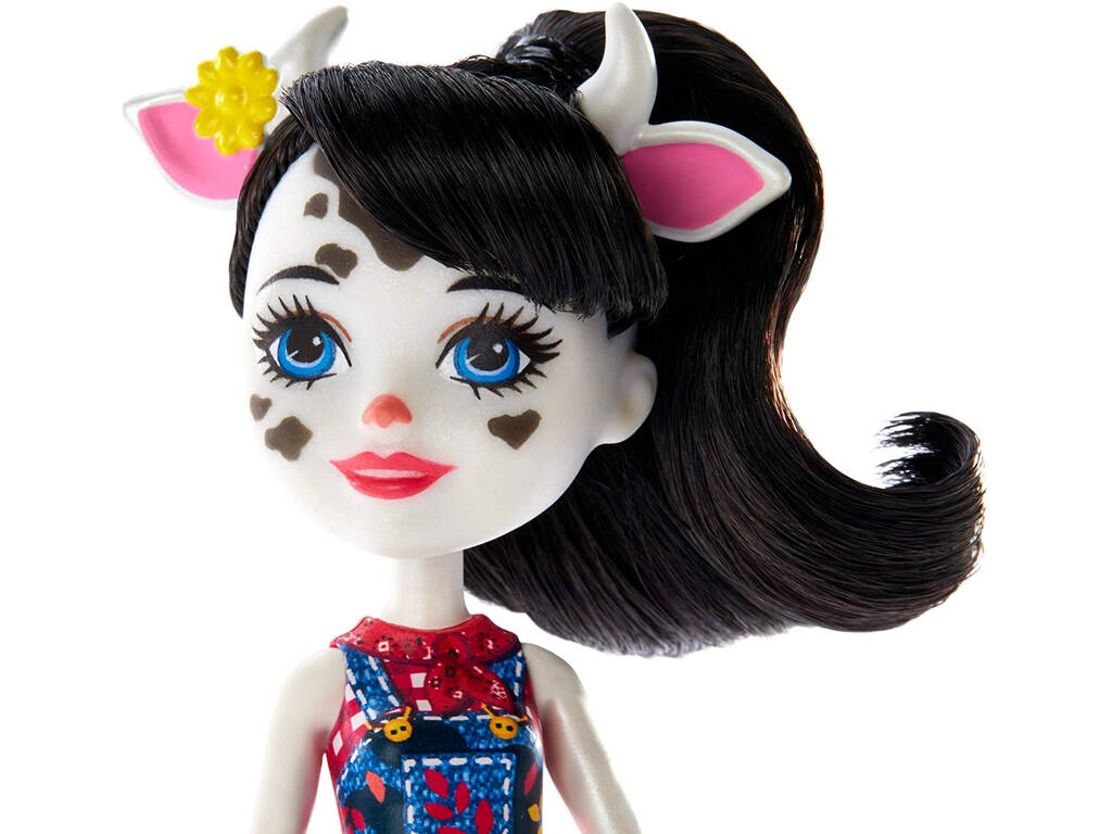 Enchantimals Bambola Cambrie e Mucca Ricotta Mattel GJX44