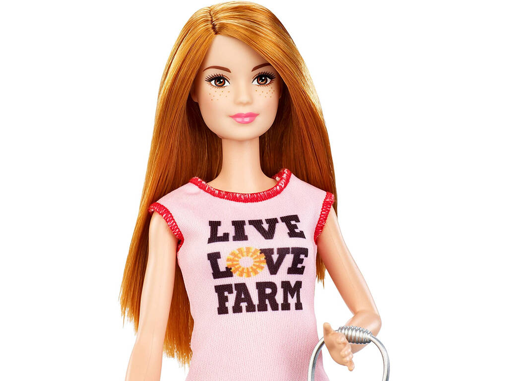 Barbie Io Posso Essere Contadina Mattel FXP15