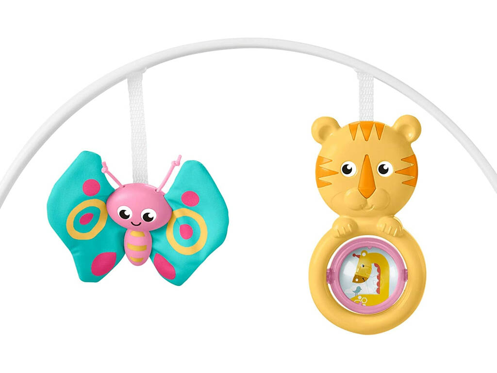 Fisher Price Hamaca Balancín Crece Conmigo Rosa Mattel GNV70