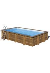 Piscina Rectangular Madeira Evora 620X420X133 cm. Gre 790206