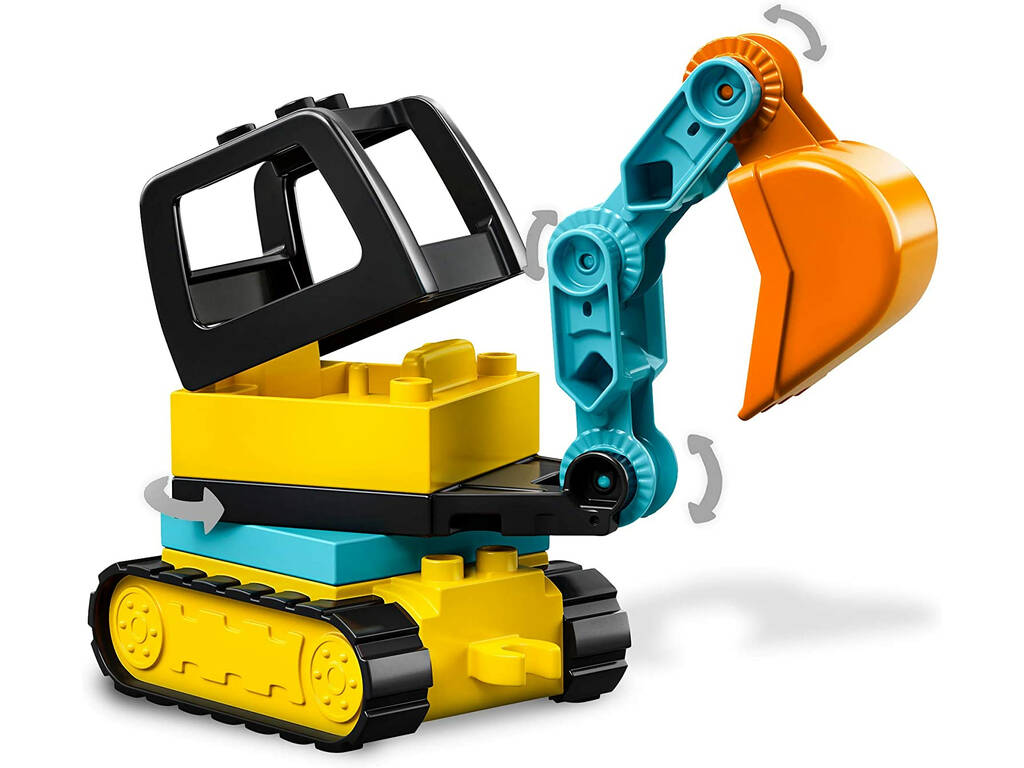 Lego Duplo Town Camion e Scavatrice con Bruchi 10931