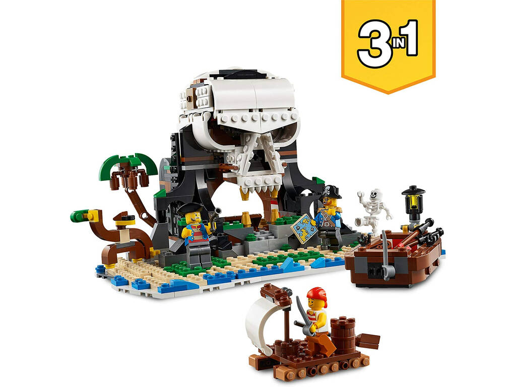 Lego Creator Barco Pirata 3 em 1 31109