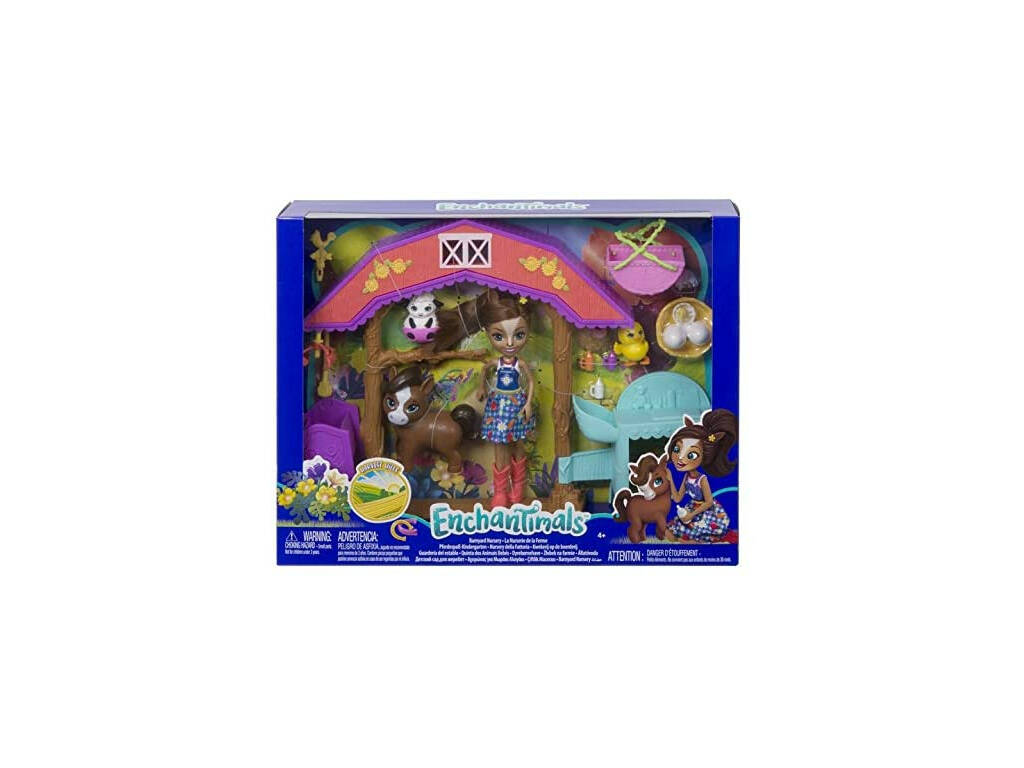 Enchantimals Establo con Muñeca Haydie Horse Mattel GJX23
