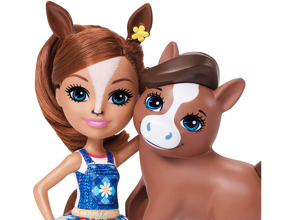 Enchantimals Establo con Muñeca Haydie Horse Mattel GJX23
