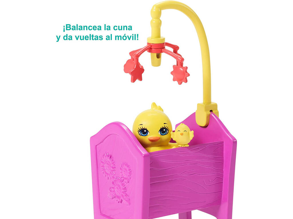 Enchantimals Establo con Muñeca Haydie Horse Mattel GJX23