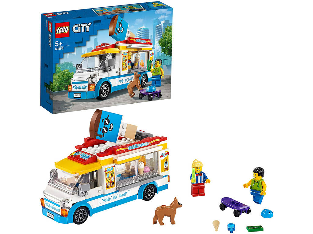 Lego City Grands Véhicules Camion de Glace 60253