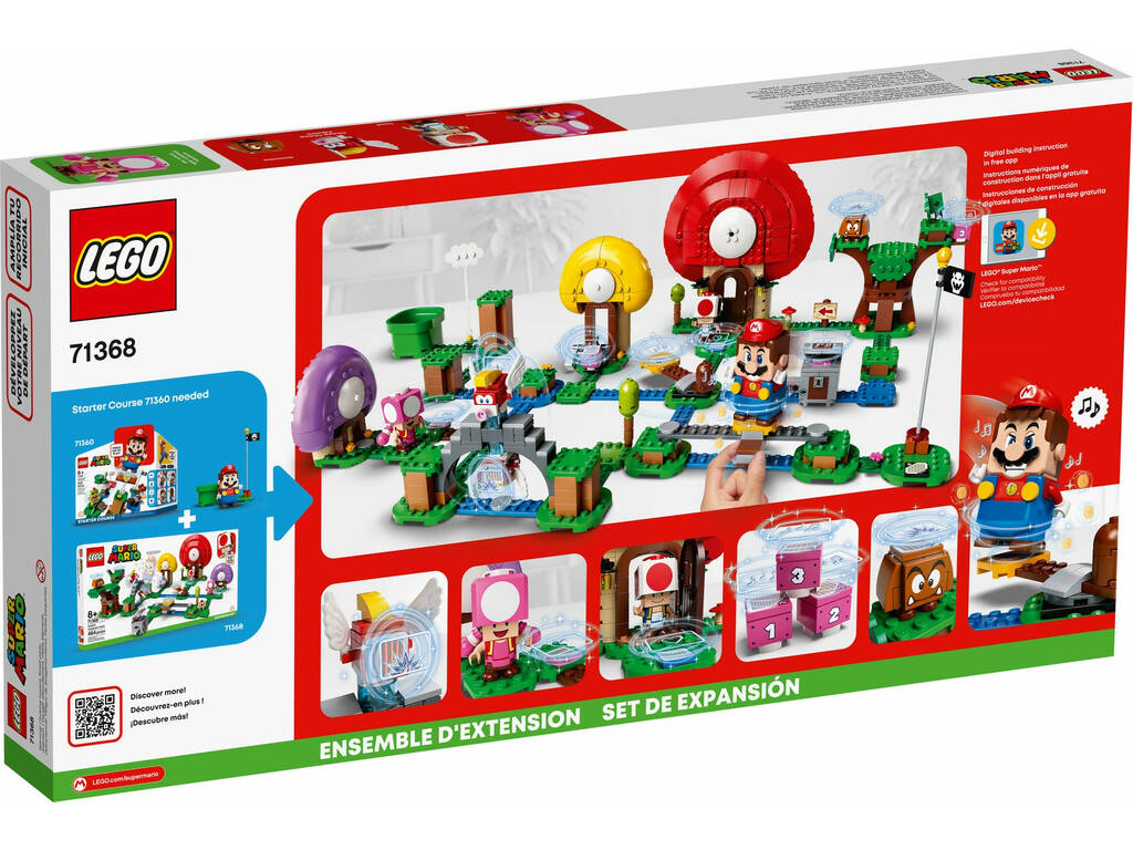 Lego Super Mario Set di Espansione: Caccia al Tesore di Toad 71368