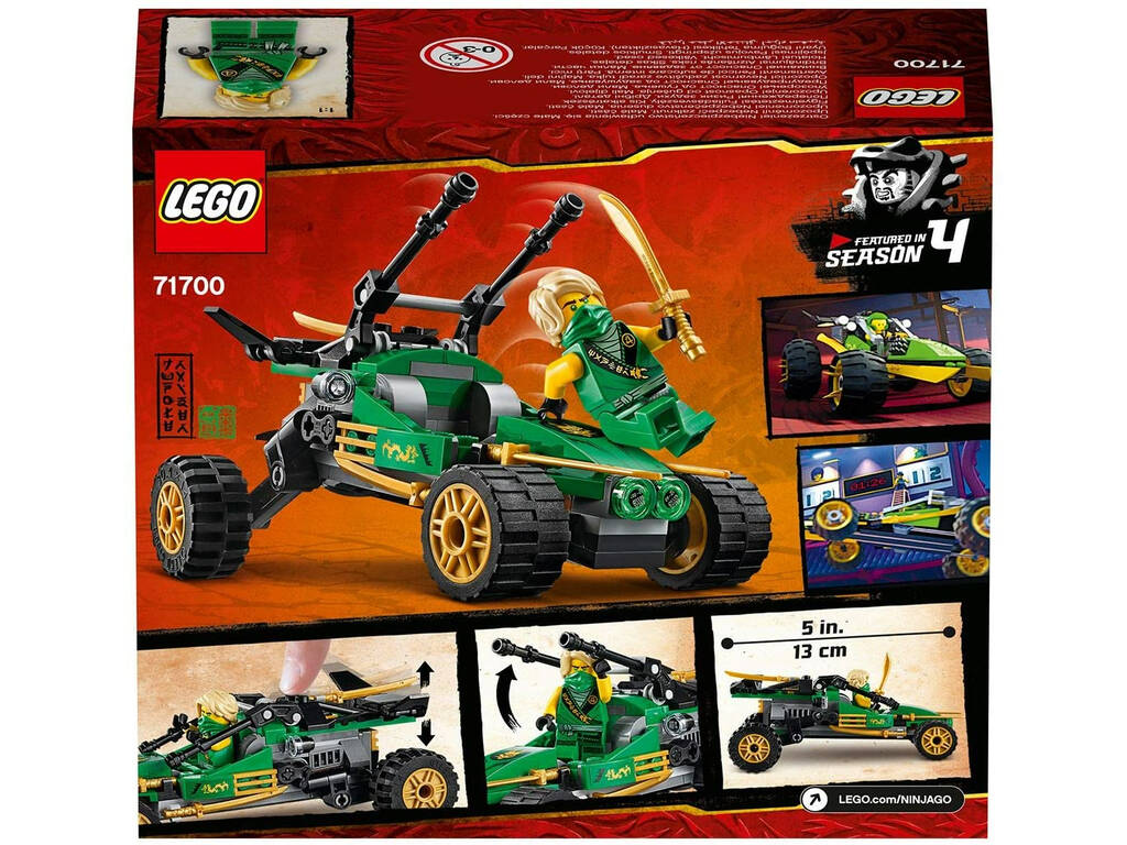 Lego Ninjago Buggy de la Jungle 71700