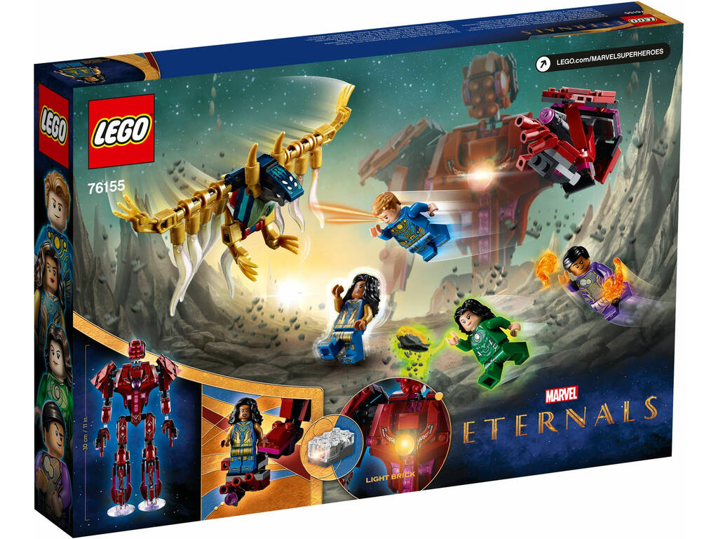Lego Marvel Eternals Nell'ombra di Arishem 76155