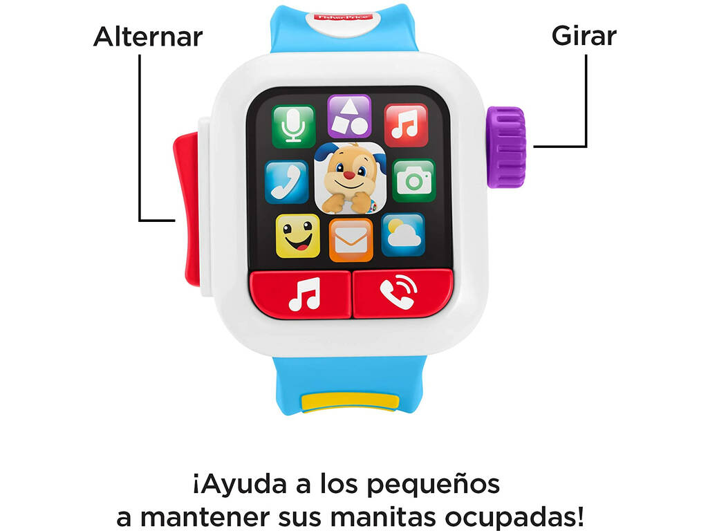 Fisher Price Smartwatch Tempo di Imparare Mattel GMM40