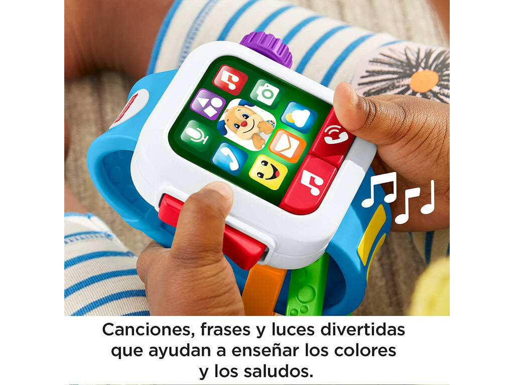 Fisher Price Smartwatch Tempo di Imparare Mattel GMM40