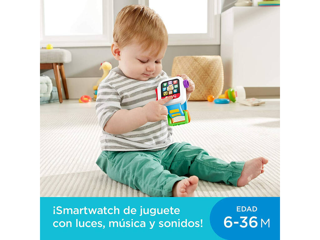 Fisher Price Smartwatch Tempo di Imparare Mattel GMM40