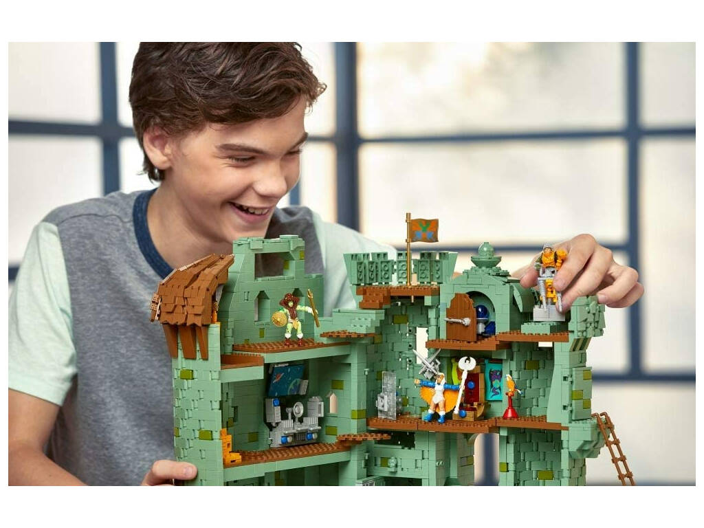 Masters Dell'Universo Mega Construx Castello Grayskull con Figure Mattel GGJ67