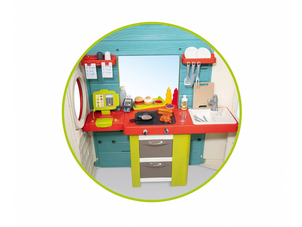 Casa Chef House com Acessórios Smoby 810403