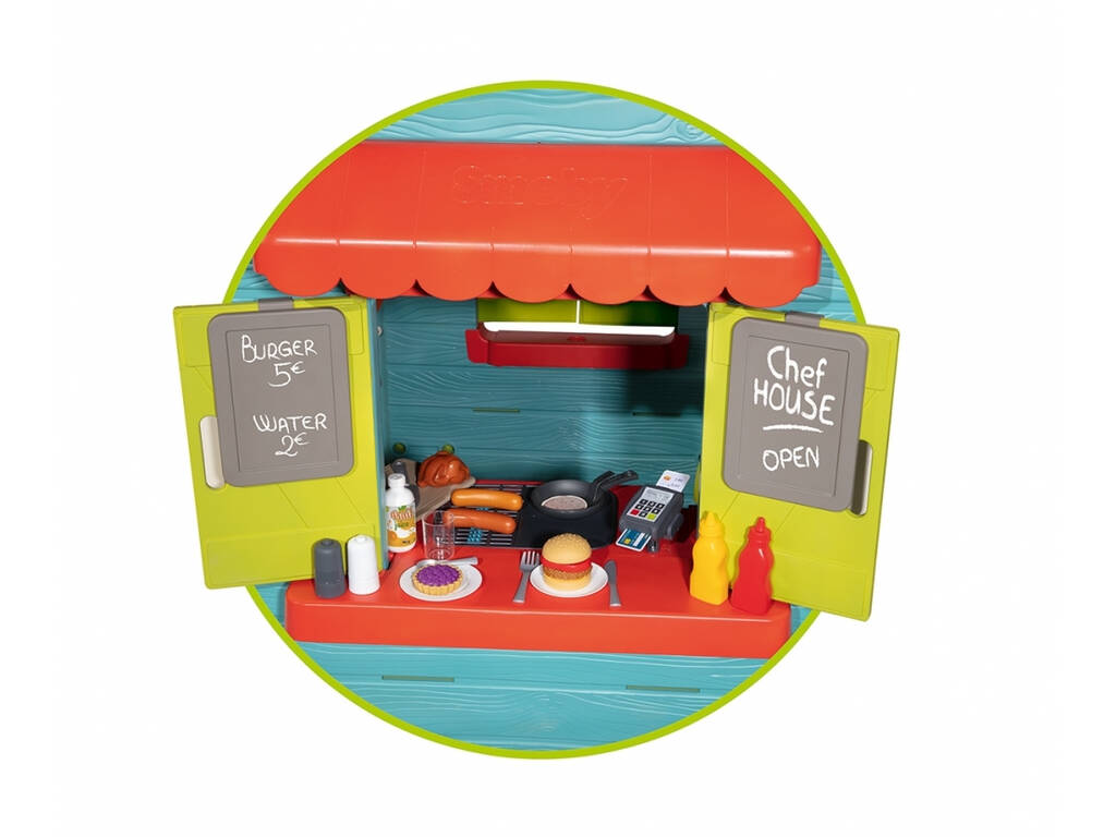Casa Chef House com Acessórios Smoby 810403
