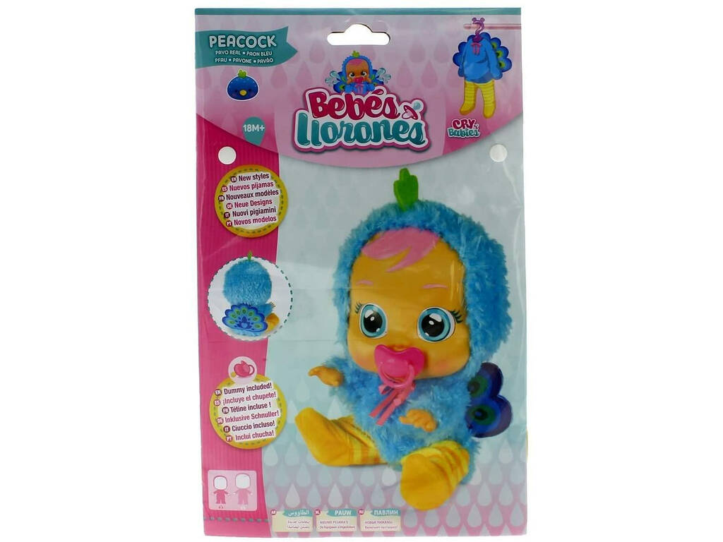Bébés Pleureurs Piyama Paon IMC 99166