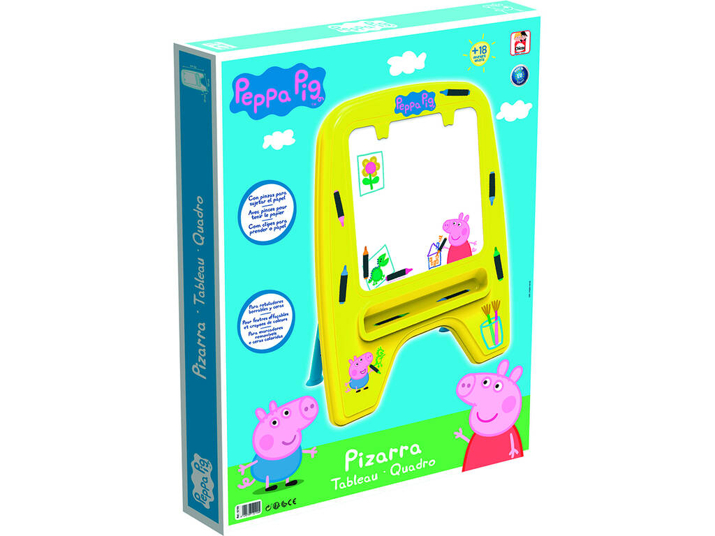 La mia Prima Lavagna Peppa Pig Fábrica de Juguetes 52199