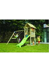 Aire de Jeux Kiosk avec Double Balançoire Masgames MA811101
