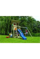 Parque Infantil Beach Hut com Baloiço Duplo Masgames MA811301