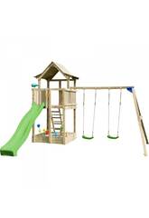 Aire de Jeux Pagoda XL avec Double Balançoire Masgames MA821601