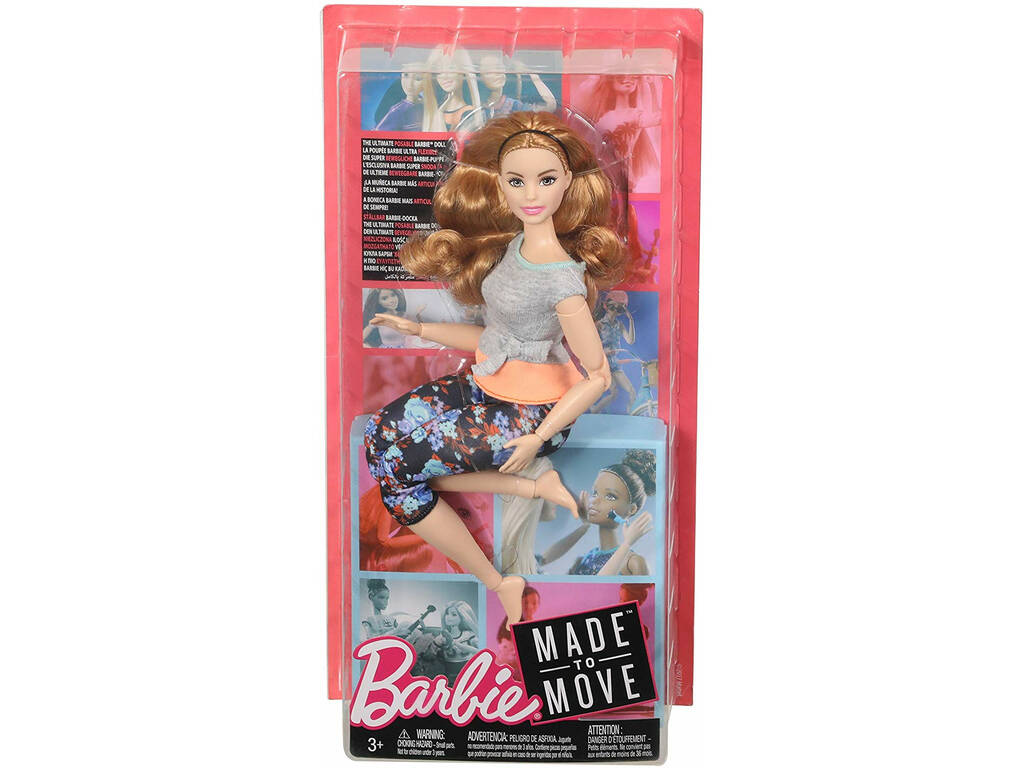 Barbie Mouvements Sans Limites Rousse Mattel FTG84
