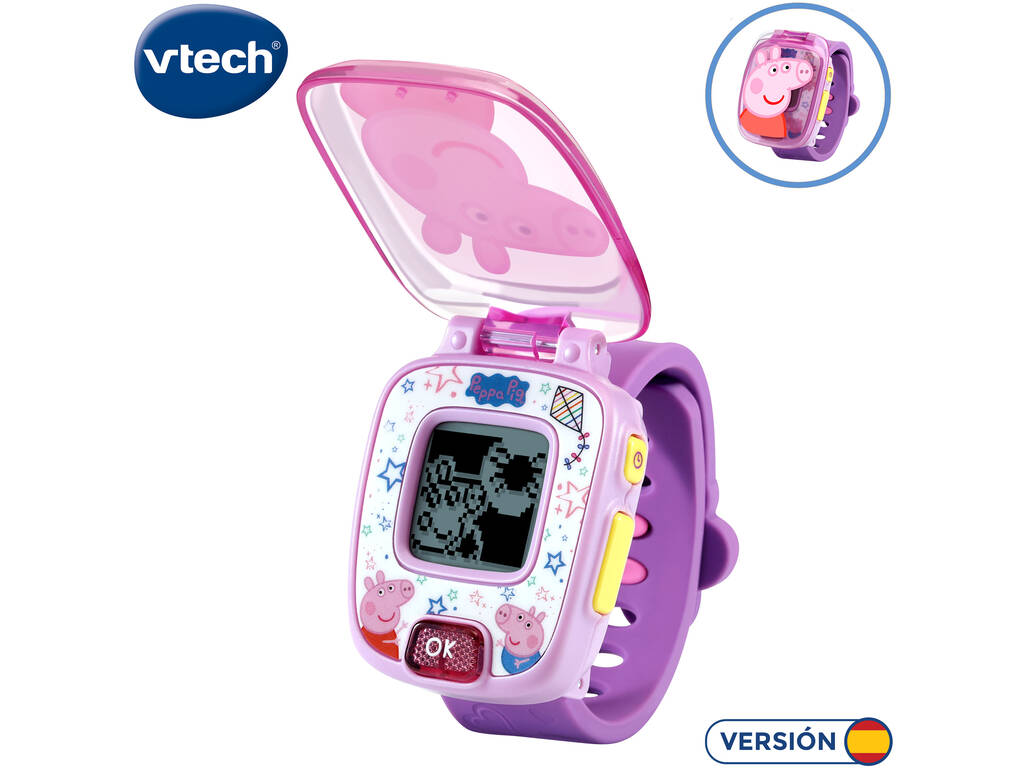 Peppa Pig Orologio Viola Vtech 526022