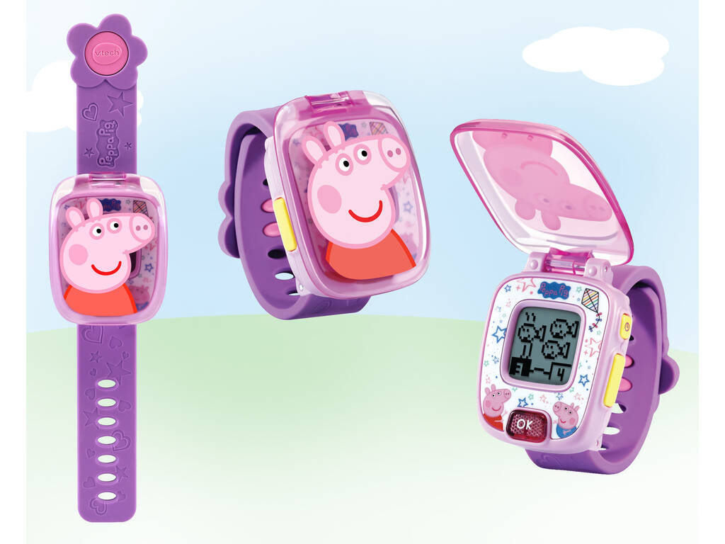 Peppa Pig Orologio Viola Vtech 526022
