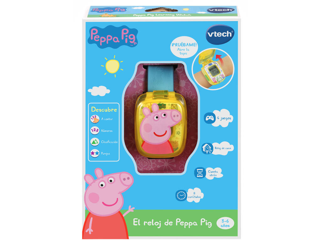 Peppa Pig Montre Bleau Vtech 526067