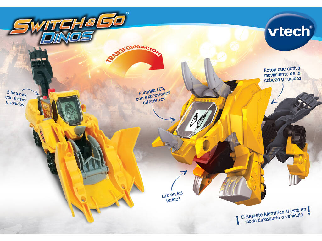 Switch & Go Dinos Brutus Vtech 195122