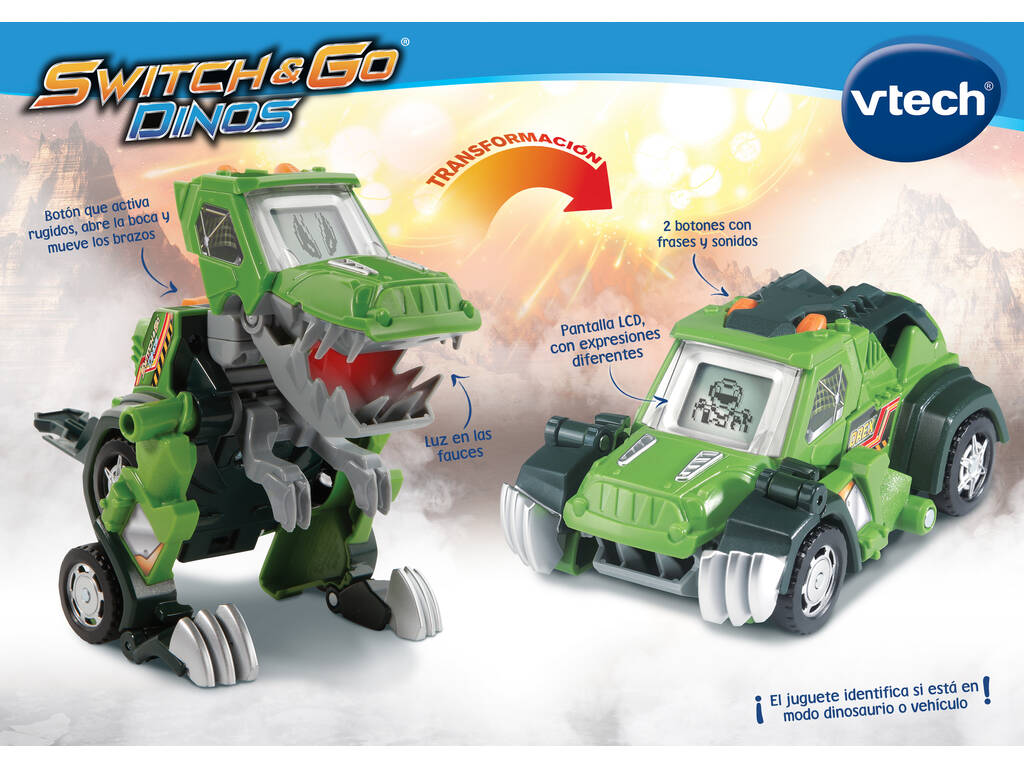 Switch & Go Dinos Fango Vtech 197222