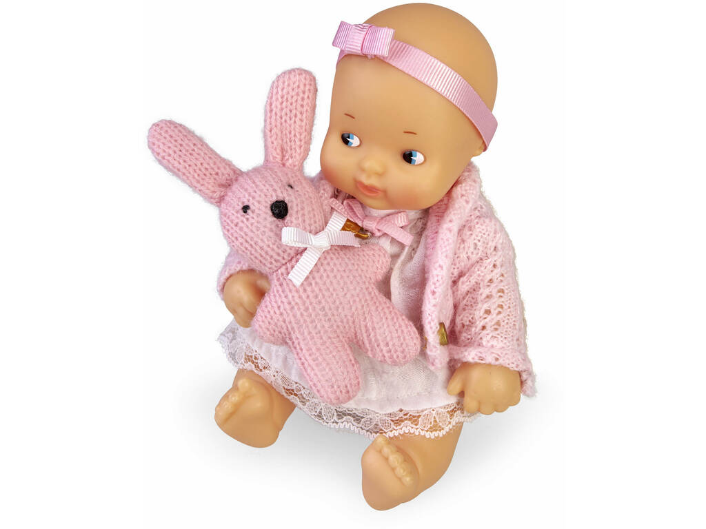 Barriguitas Set di Bebè con Vestitino Rosa Famosa 700015698