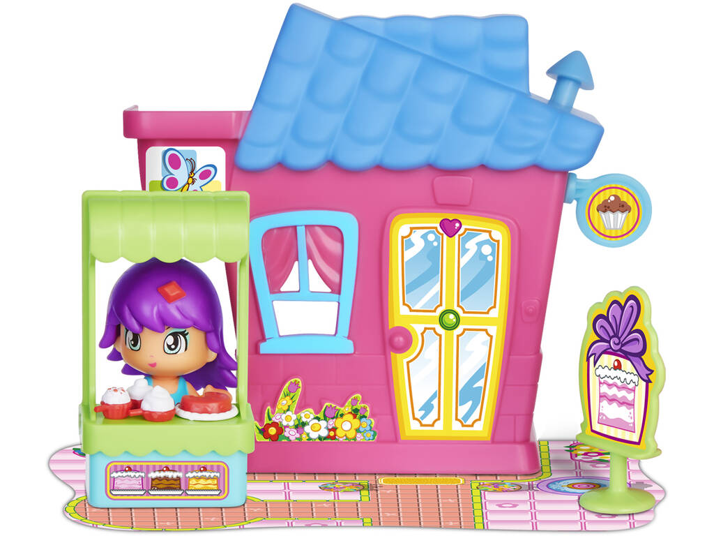 Pinypon Mini Casita Rosa con Figura Famosa 700015606