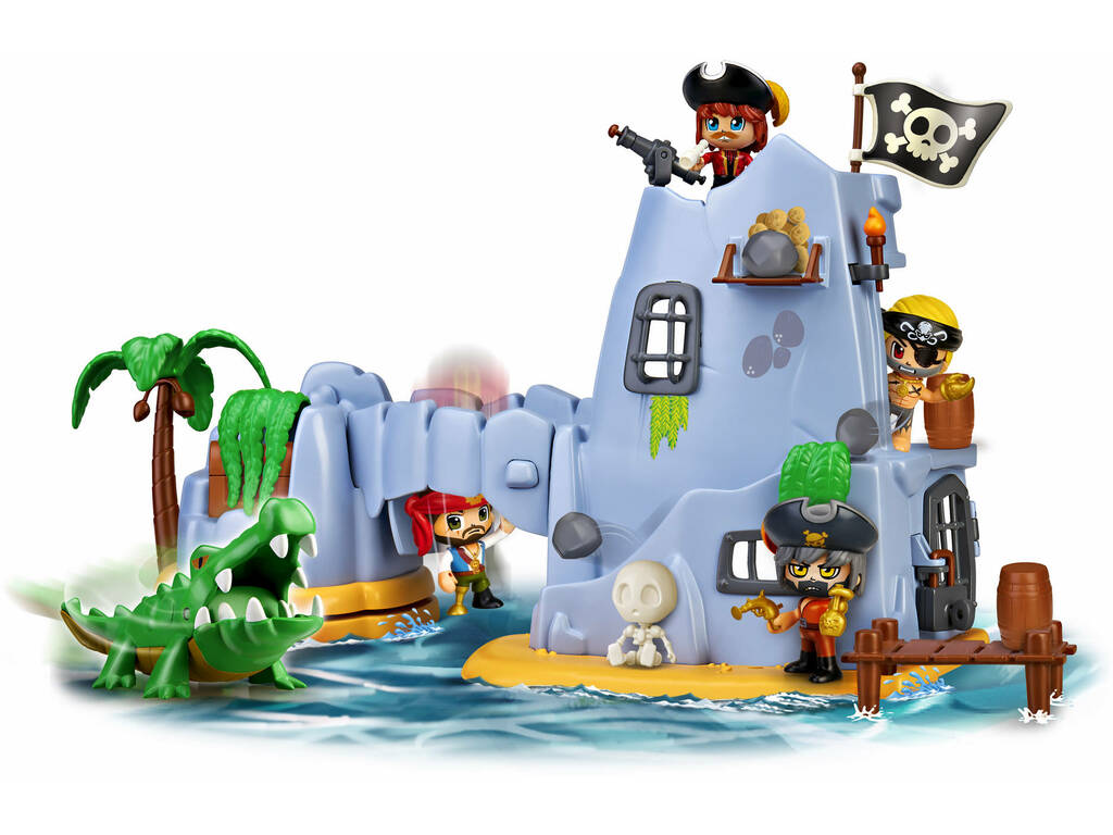 Pinypon Action Isola Pirata del Capitano Coccodrillo Famosa 700015637