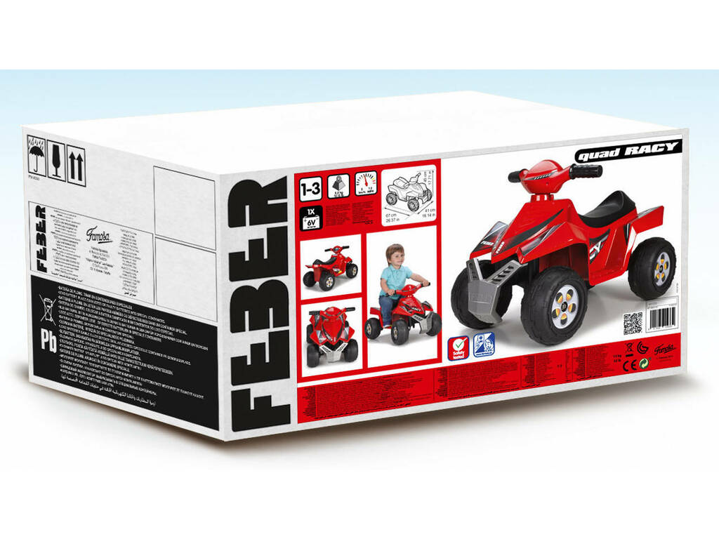 Quad Racy 6V Famosa 800011252