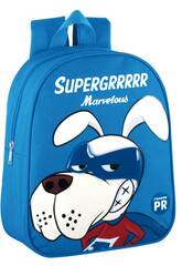 Rucksack Kindergarten Supergrrrrr Marvelous Blau Montichelvo 57043