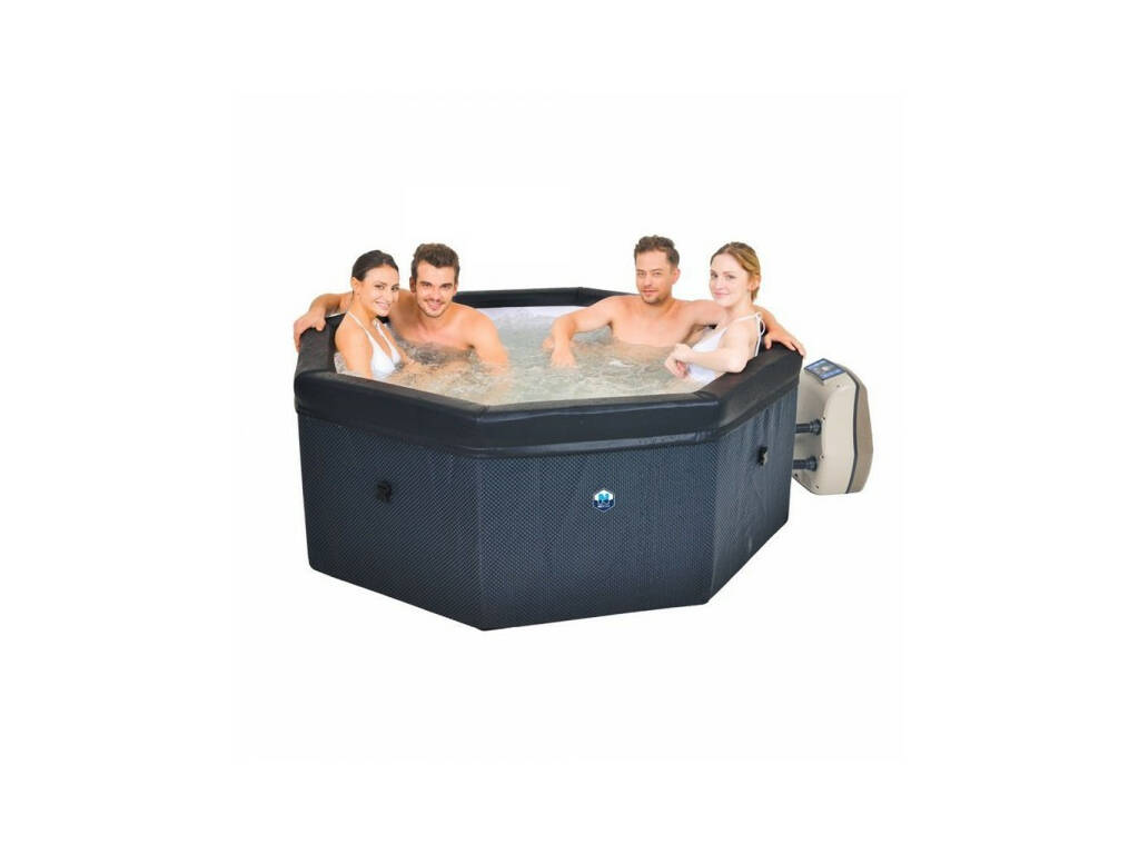 NetSpa Portatile Octopus 193x73 cm. con Mobili Poolstar SP-OCT165/MOB2