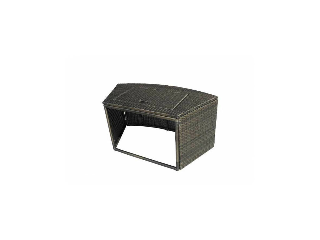 NetSpa Portatile Octopus 193x73 cm. con Mobili Poolstar SP-OCT165/MOB2