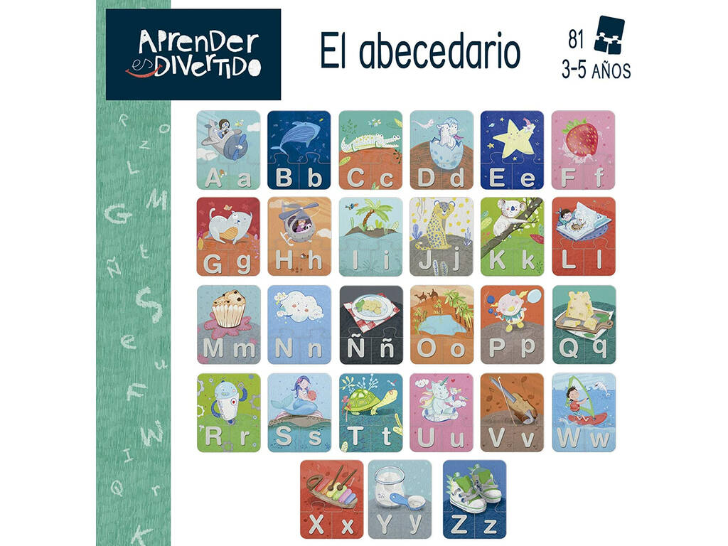 L'Apprentissage est Amusant L'Alphabet Educa 18696