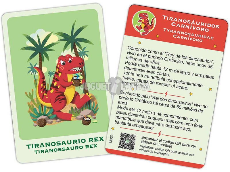 Crea e Modella il tuo T-Rex Educa 18352