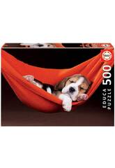 Puzzle 500 Dormindo Na Rede Educa 18477
