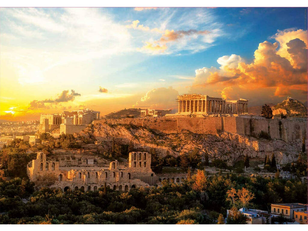 Puzzle 1.000 Acropole Athènes Educa 18489