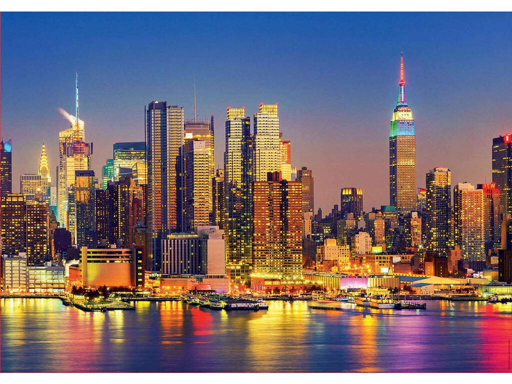Puzzle 1500 Manhattan La Nuit Educa 18466