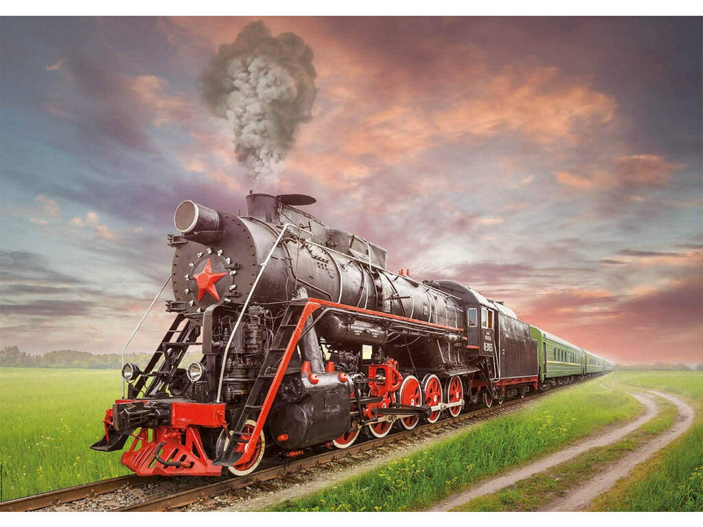 Puzzle 2000 Locomotiva a Vapore Educa 18503