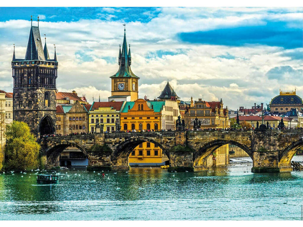 Puzzle 2000 Vue Sur Prague Educa 18504