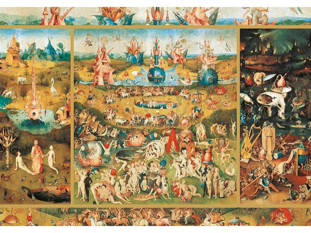 Puzzle 2000 O Jardim das Delícias Educa 18505