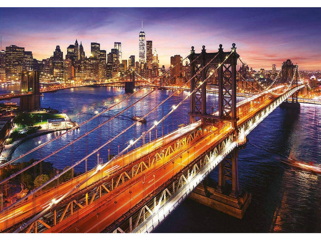 Puzzle 3.000 Manhattan Au Couché de Soleil Educa 18508