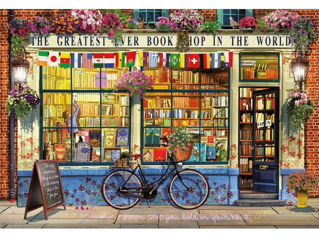 Puzzle 5000 La Meilleure Librairie Au Monde Educa 18583