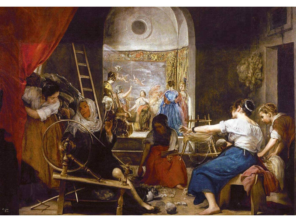 Puzzle 8000 Las Hilanderas, Velázquez Educa 18584